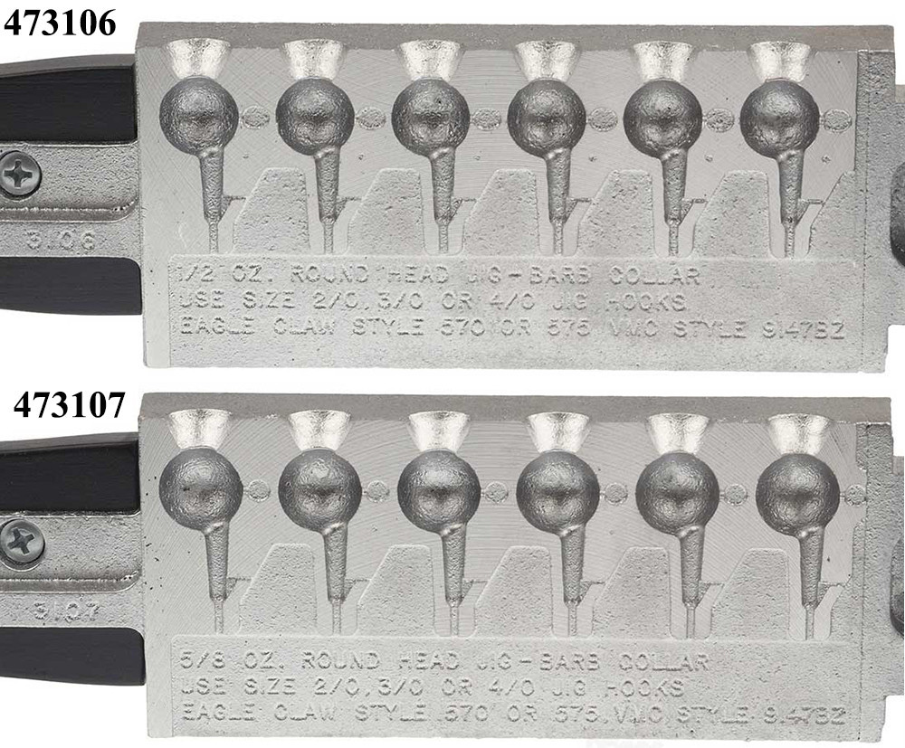 Do-It Molds Do-It Round Head Standard Jig Molds Barb Collar Do-It Molds Do-It Round Head Standard Jig Molds Barb Collar