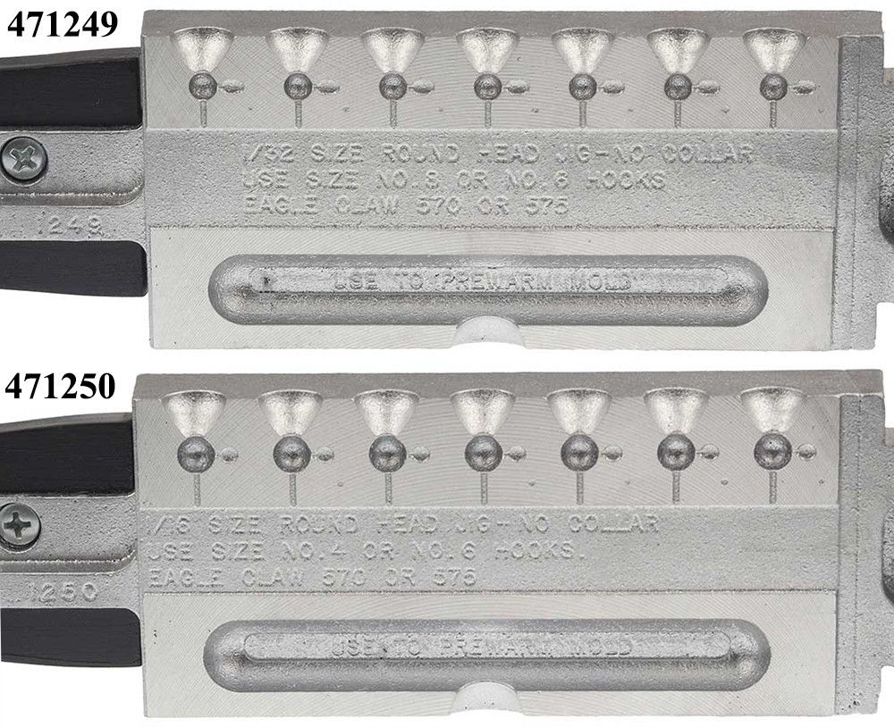 Do-It Molds Do-It Round Head Pro Jig Molds No Collar Do-It Molds Do-It Round Head Pro Jig Molds No Collar