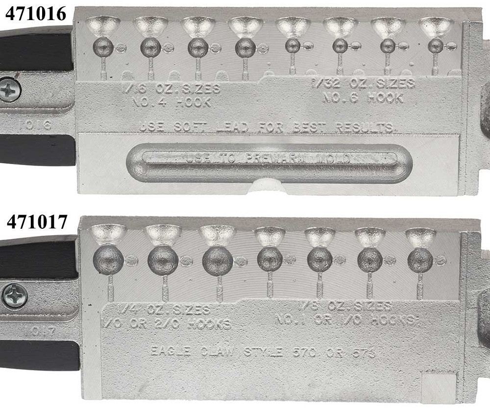 Do-It Molds Do-It Round Head Jig Molds - No Collar Do-It Molds Do-It Round Head Jig Molds - No Collar