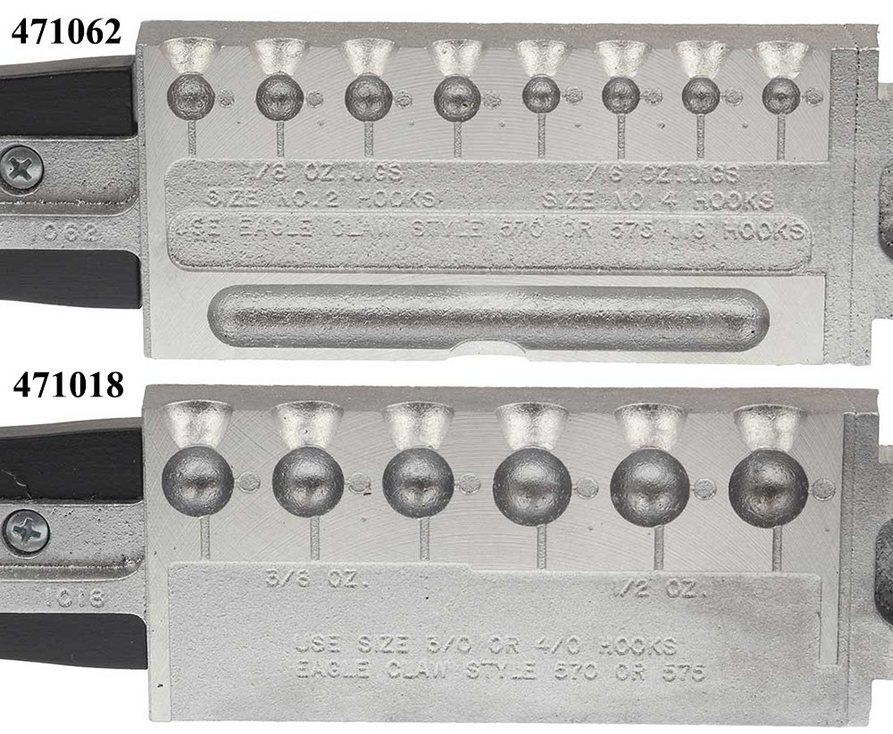 Do-It Molds Do-It Round Head Jig Molds - No Collar Do-It Molds Do-It Round Head Jig Molds - No Collar