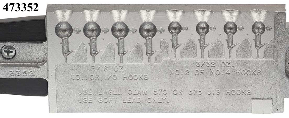 Do-It Molds Do-It Round Head Jig Molds Staggered Barb