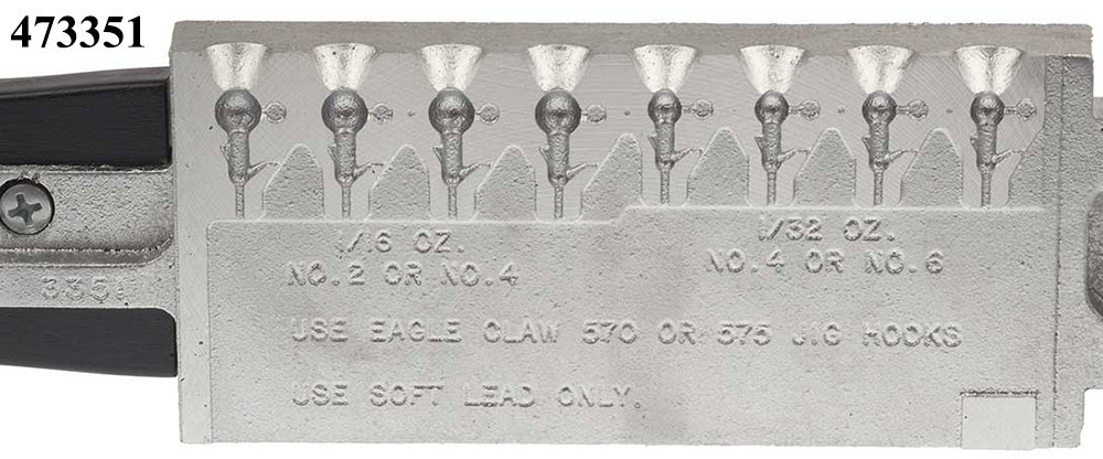 Do-It Molds Do-It Round Head Jig Molds Staggered Barb