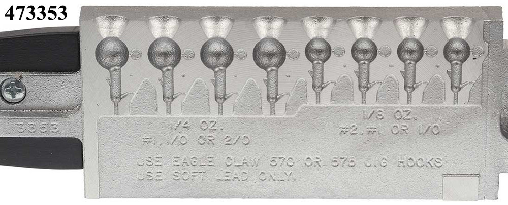 Do-It Molds Do-It Round Head Jig Molds Staggered Barb