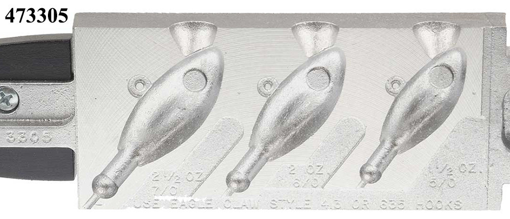 Do-It Molds Do-It Style "H" Bucktail Jig Molds