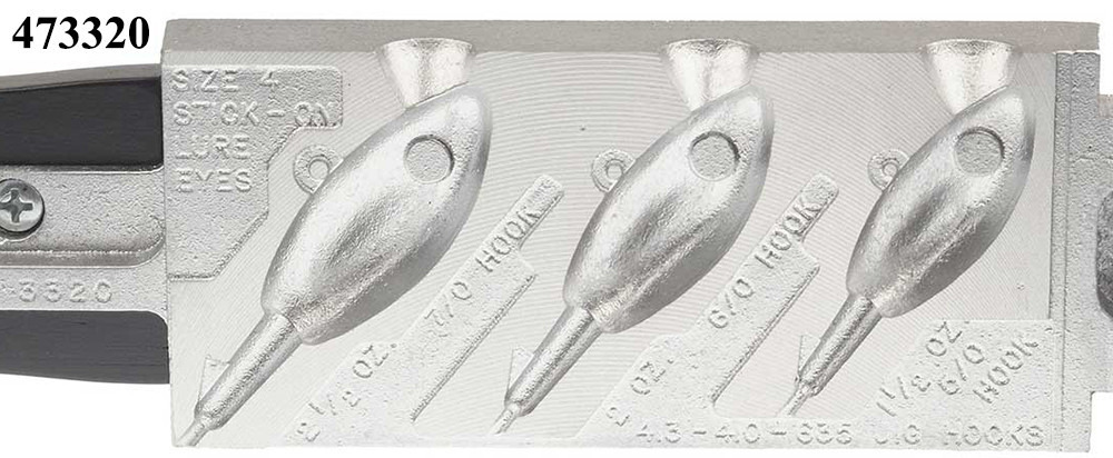 Do-It Molds Do-It Style "H" Bucktail Jig Molds