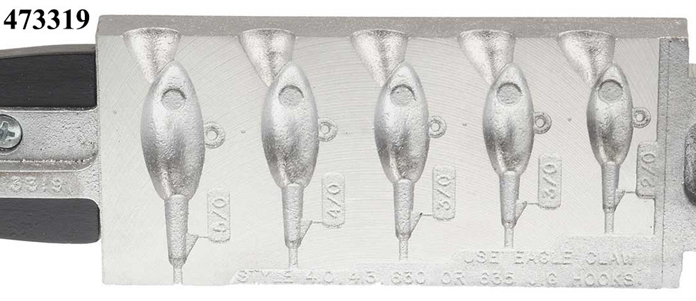 Do-It Molds Do-It Style "H" Bucktail Jig Molds