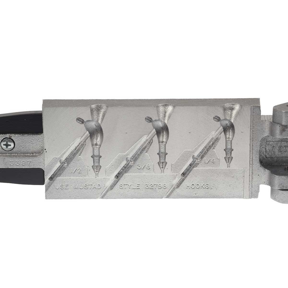 Do-It Molds Do-It Arky Weedless Jig Mold Flat Eye Hook Model Do-It Molds Do-It Arky Weedless Jig Mold Flat Eye Hook Model