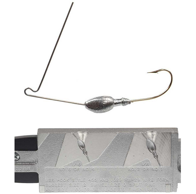 Do-It Molds Do-It Crappie Spinner Bait Mold Do-It Molds Do-It Crappie Spinner Bait Mold