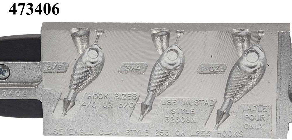 Do-It Molds Do-It Ultra Minnow Spinner Bait Molds Do-It Molds Do-It Ultra Minnow Spinner Bait Molds