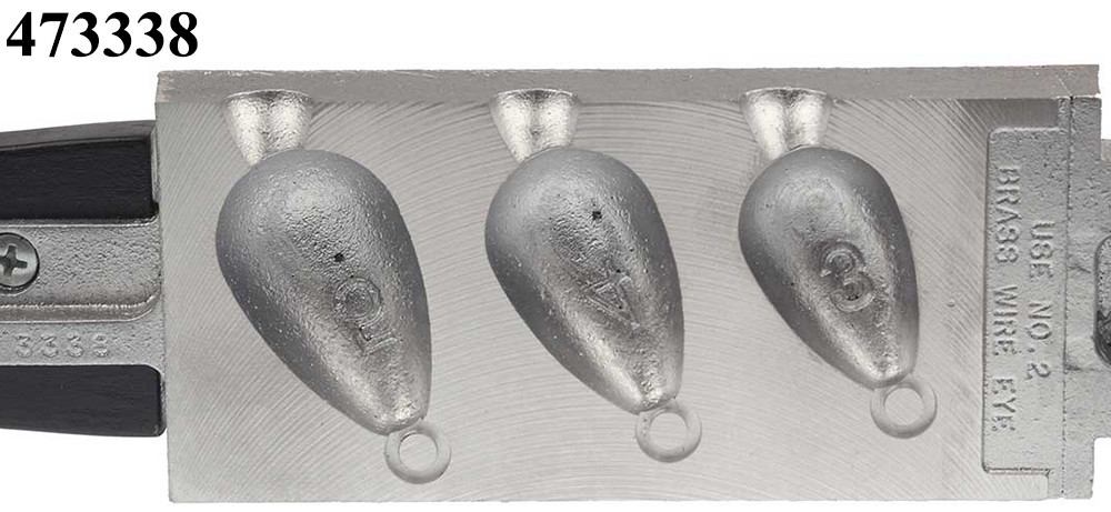 Do-It Molds Do-It Bell Sinker Molds with Brass Eyes Do-It Molds Do-It Bell Sinker Molds with Brass Eyes