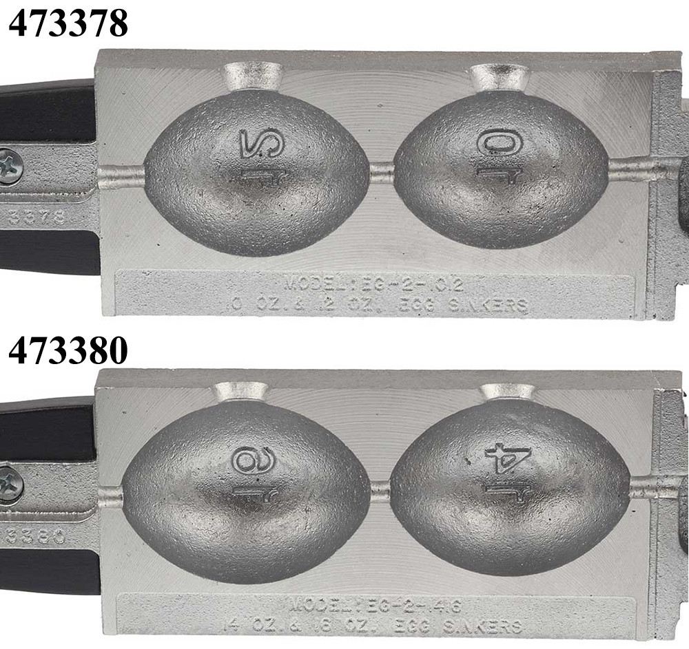 Do-It Molds Do-It Egg Sinker Molds Do-It Molds Do-It Egg Sinker Molds