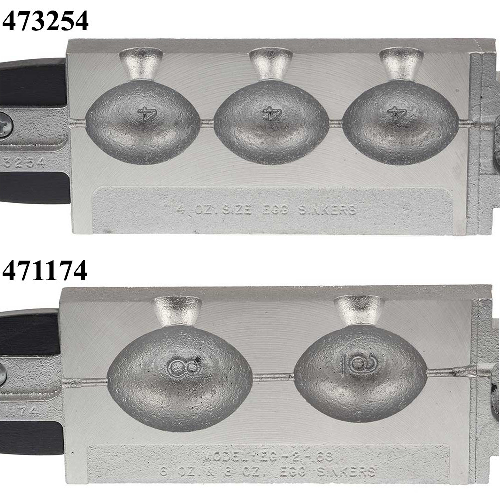 Do-It Molds Do-It Egg Sinker Molds Do-It Molds Do-It Egg Sinker Molds