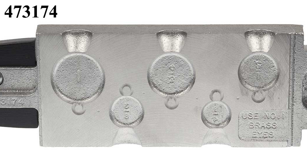 Do-It Molds Do-It Flat Round Sinker Mold with Brass Eyelets Do-It Molds Do-It Flat Round Sinker Mold with Brass Eyelets