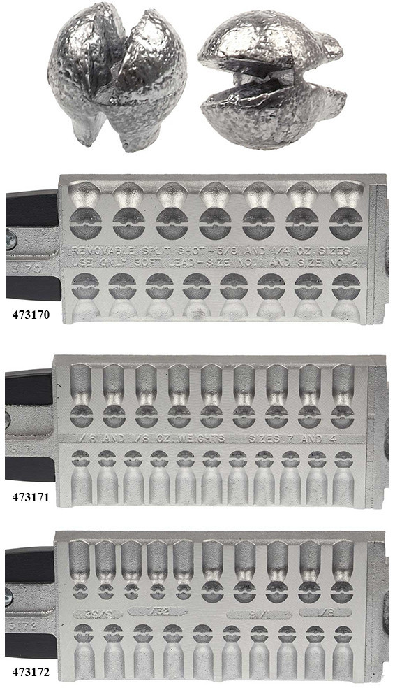 Do-It Molds Do-It Removable Split Shot Molds