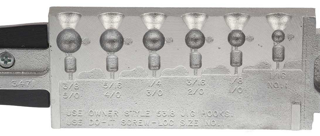 Do-It Molds Do-It Screw-Loc Round Head Jig Mold