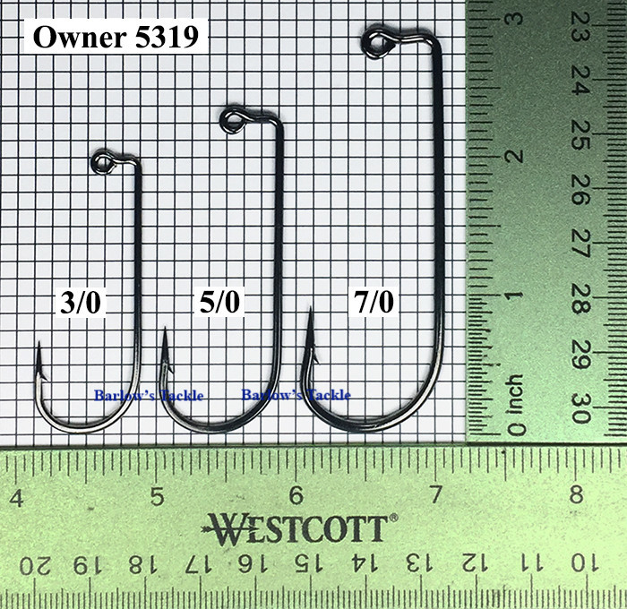  Owner 5319  Jig Hook Sizes 3/0, 5/0, 7/0