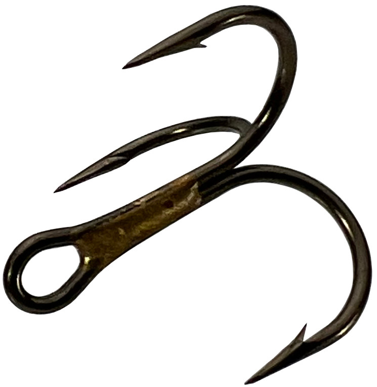 VMC Hooks VMC 9651BZ Treble Hooks Short Shank, Sizes 6 - 2