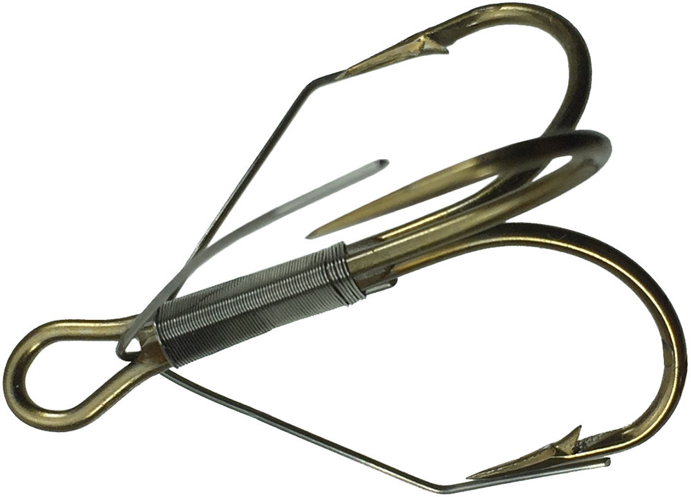  Mustad 3551W Treble Hooks Weedless Sizes 4 - 1