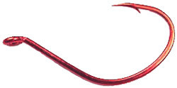  Mustad 10546NP-RB Drop Shot Hooks Sizes 6 - 2