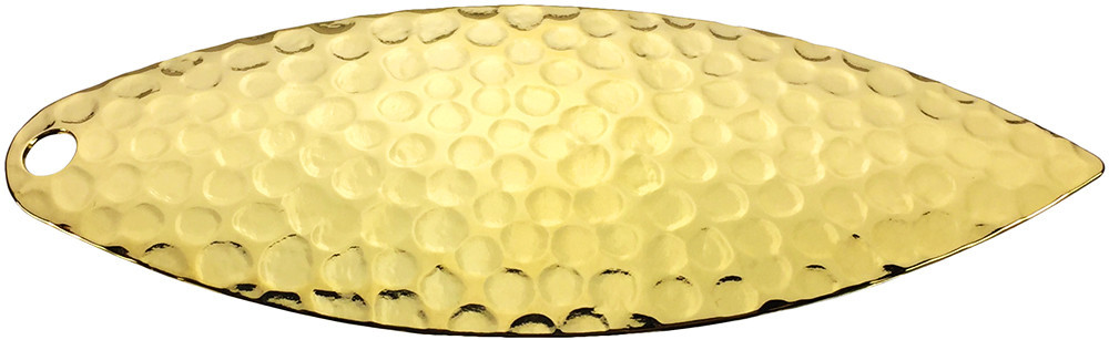  Economy Gold Willow Blades Hammered Finish Sizes 3.5 - 5