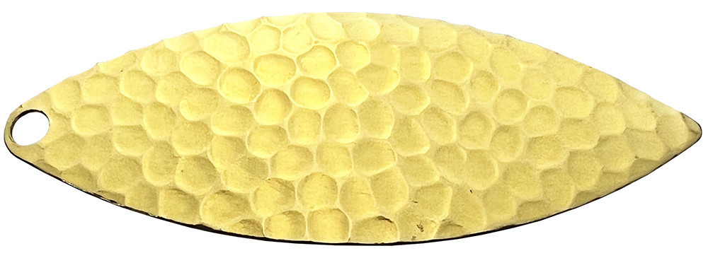  Economy Brass Willow Blades Hammered Finish Sizes 2 - 5