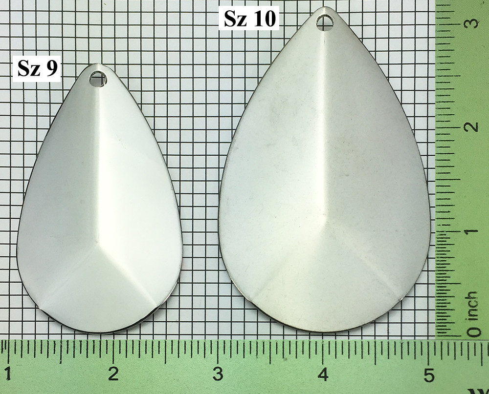  Fluted Colorado Spinner Blades  Sizes 9 & 10