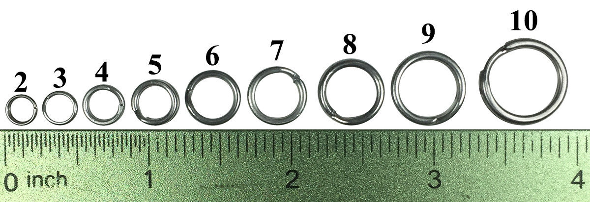 Split Rings - Stainless Steel  Split Rings - Stainless Steel