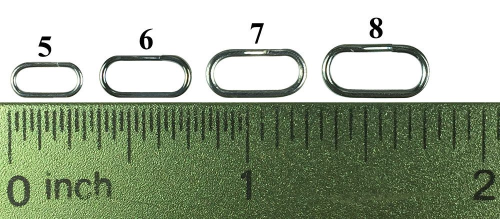 Split Rings - Oval Shaped  Split Rings - Oval Shaped