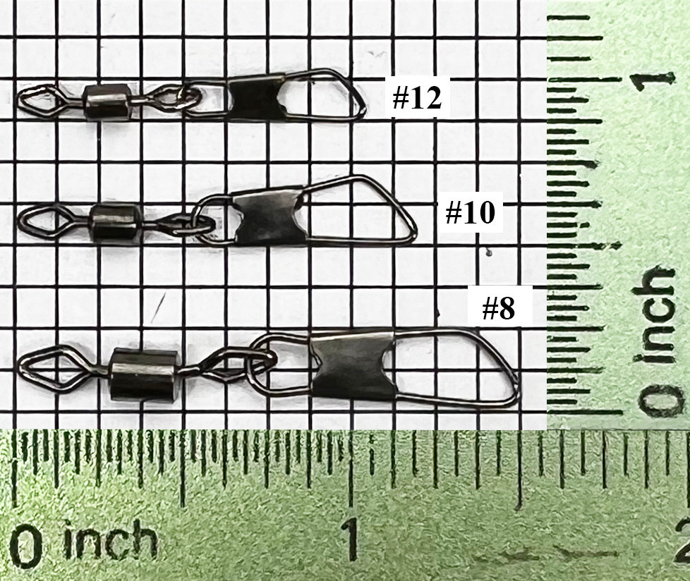  Mustad Premium Rolling Swivel with Safety Snap