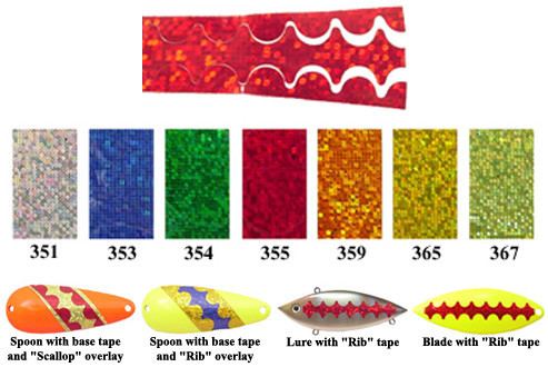 Holographic Tape for Spoons and Blades  Holographic Tape for Spoons and Blades