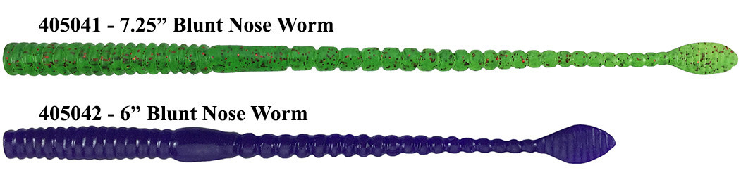 Barlows Blunt Nose Worm Molds