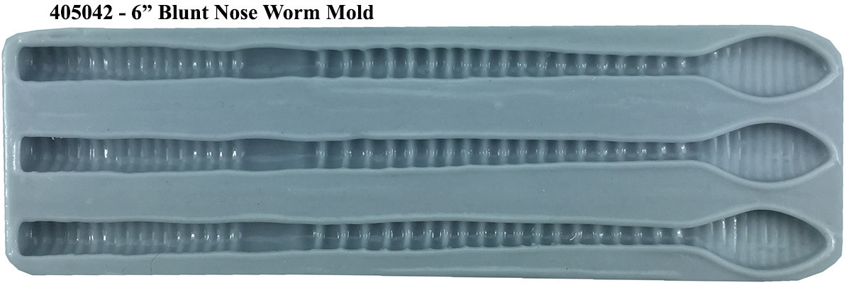 Barlows Blunt Nose Worm Molds