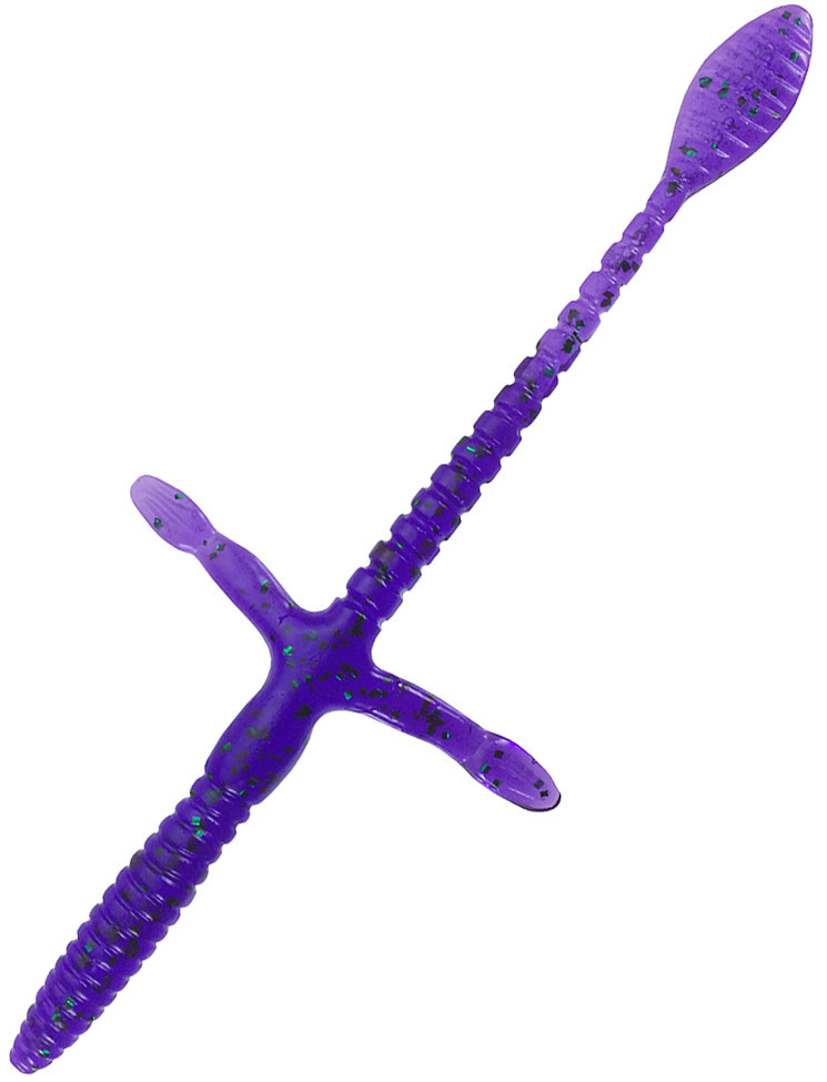 Barlows 2 Leg Worm Mold - 6"