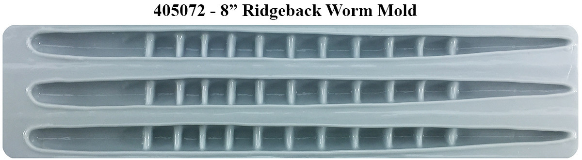 Barlows Ridgeback Worm Molds