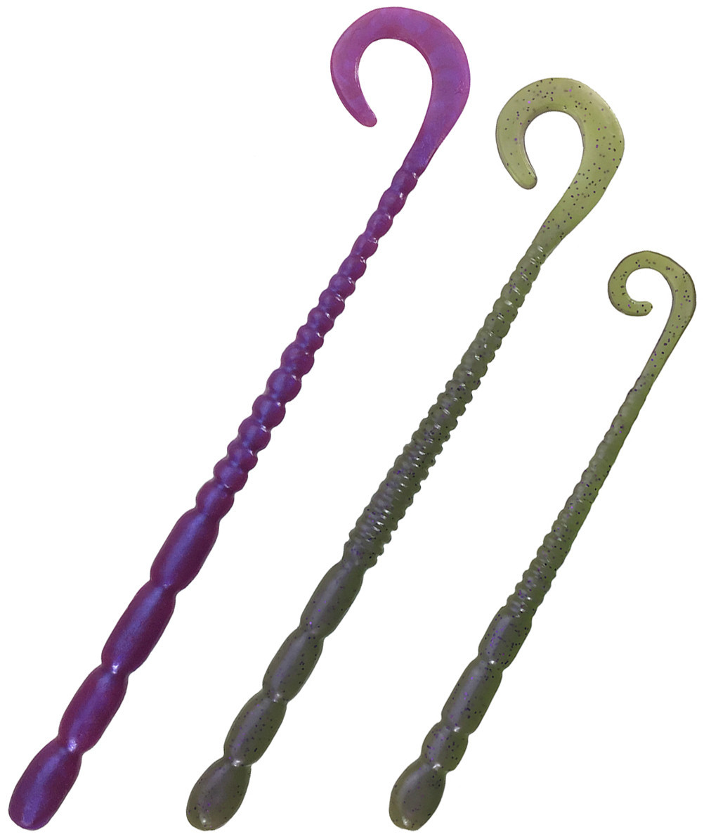 Barlows Hooktail Worm Molds