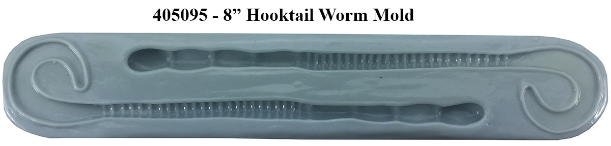 Barlows Hooktail Worm Molds
