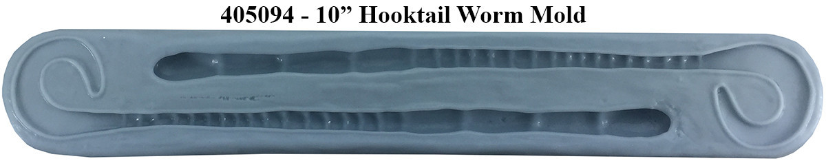 Barlows Hooktail Worm Molds