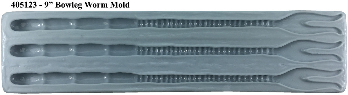 Barlows Knobby Bowleg Worm Molds