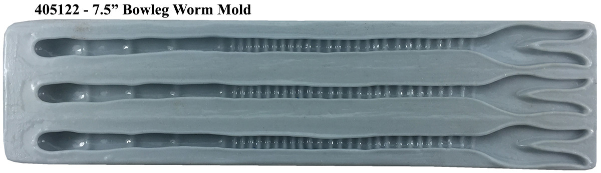 Barlows Knobby Bowleg Worm Molds