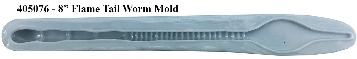 Barlows Flame Tail Worm Molds