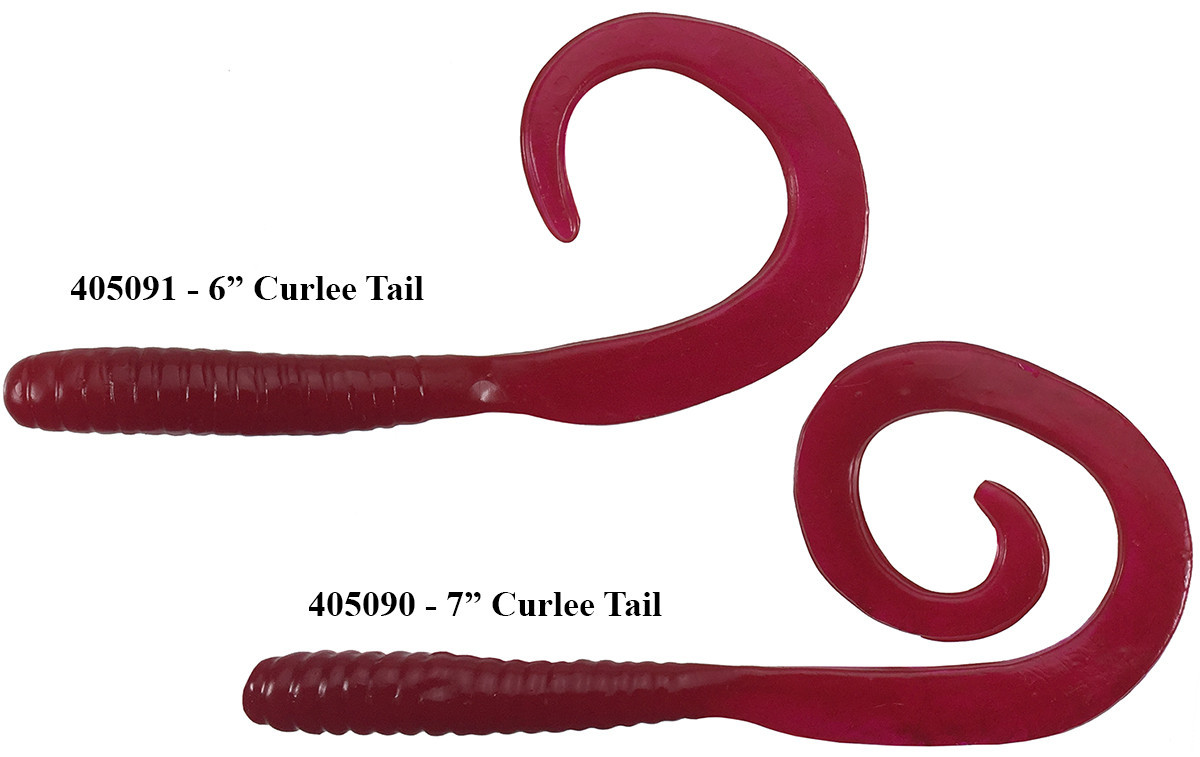Barlows Curlee Tail Worm Molds