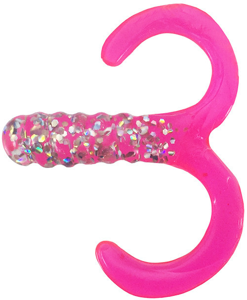 Barlows Twin Tail Grub Mold - 2, 3, 4, & 4.5"