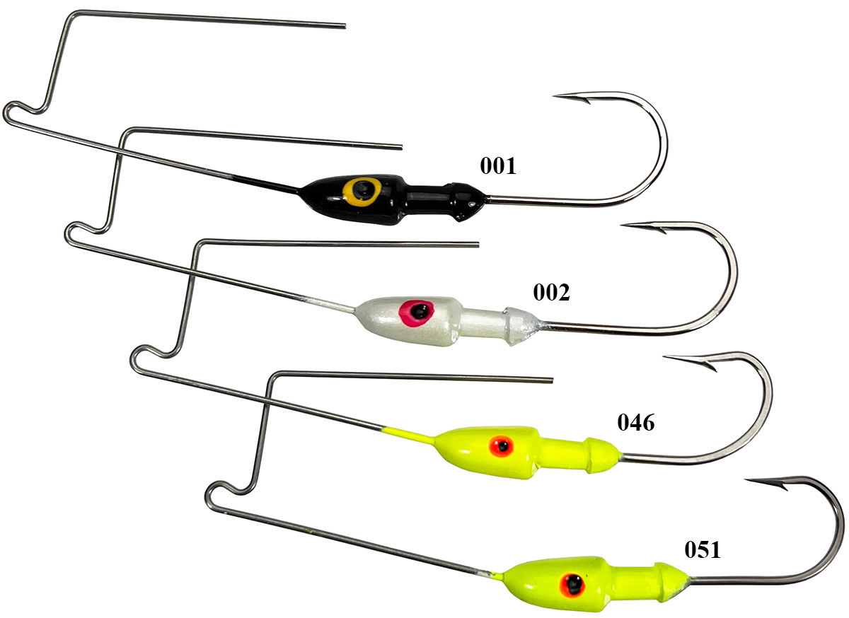  Buzz Bait Heads - Painted