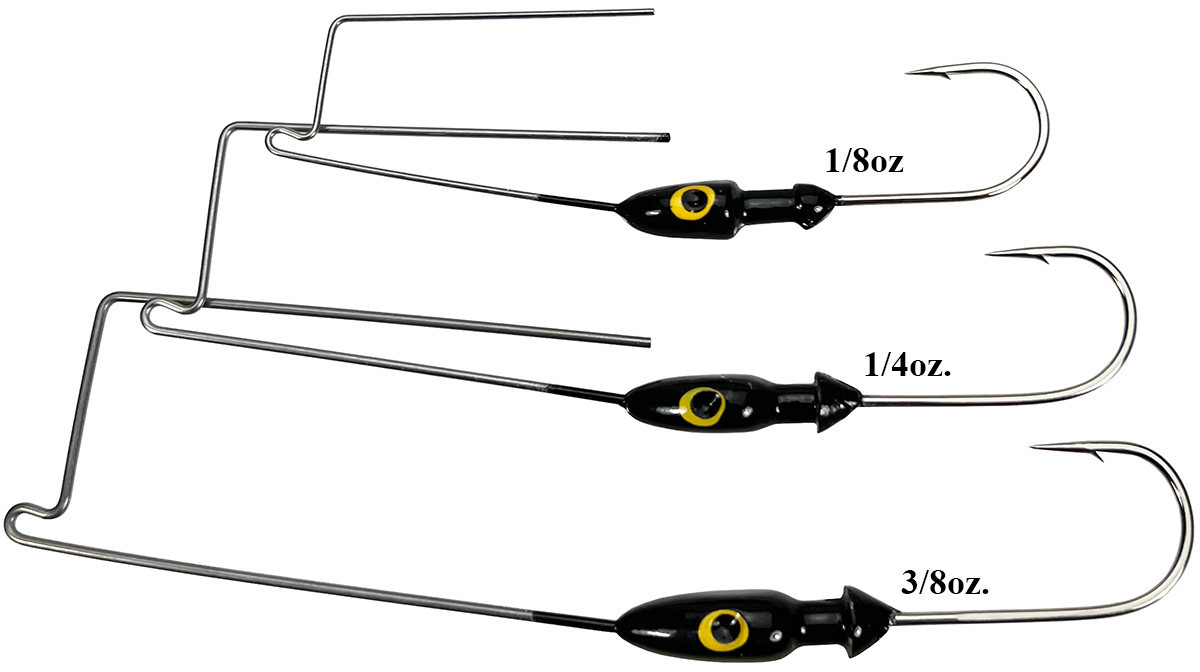  Buzz Bait Heads - Painted