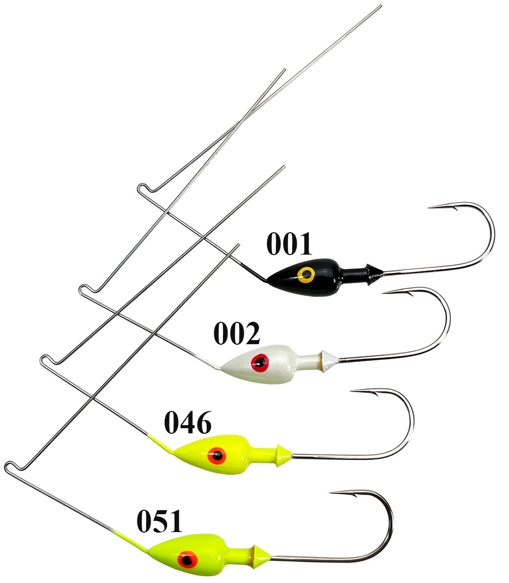  Spinnerbait Heads - Painted