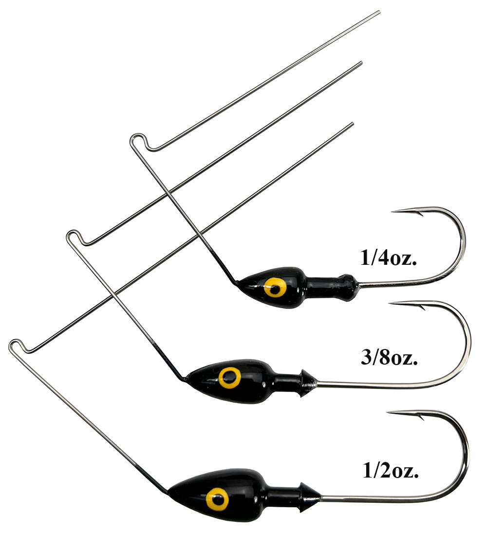  Spinnerbait Heads - Painted