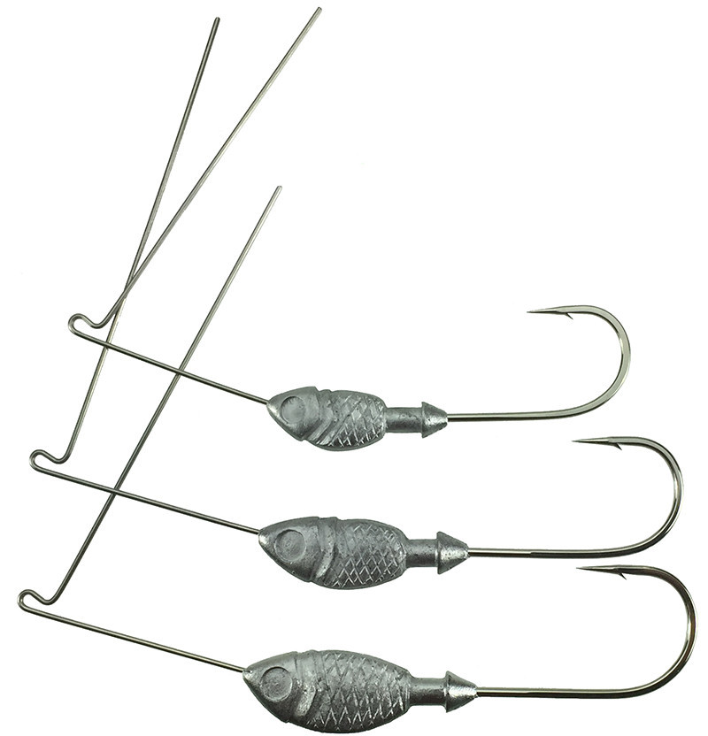 Fish Shaped Spinner Bait Head  Unpainted  Fish Shaped Spinner Bait Head  Unpainted