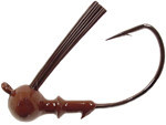 Barlows Flat Eye Weedless Football Jig Heads