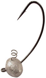 Barlows Stand-Up Football Jig Heads with Wire Coil