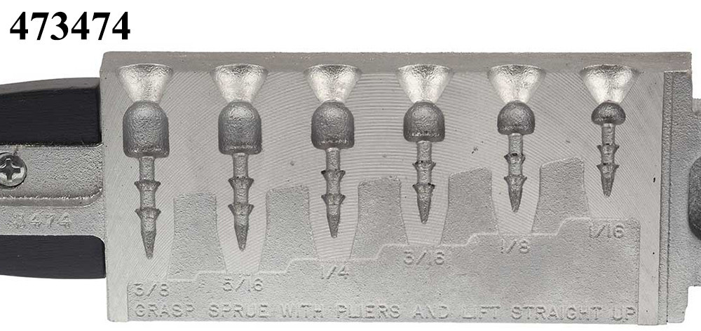 Do-It Molds Do-It Worm Nose Sinker Mold